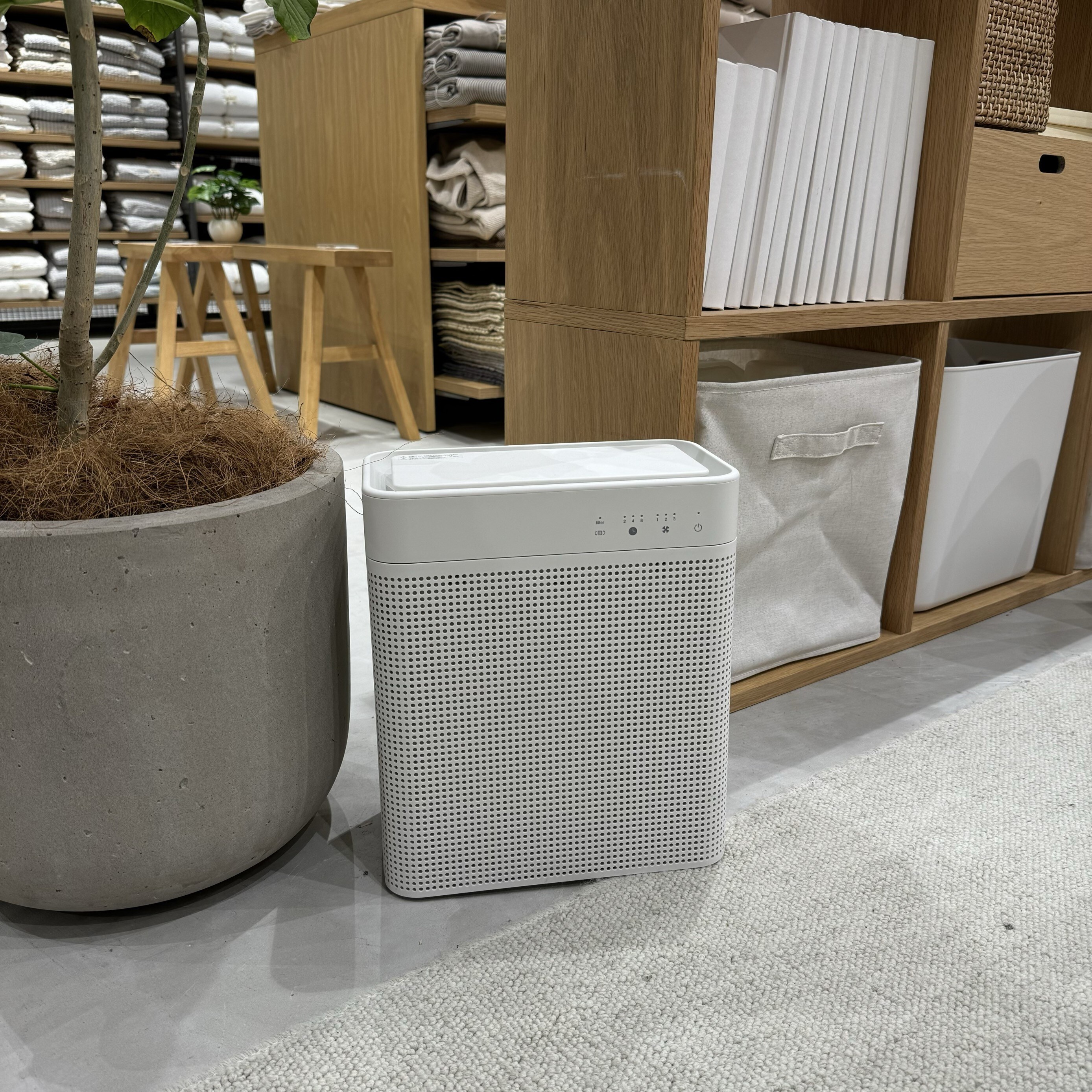 イオンモール大和郡山】コンパクト空気清浄機のご紹介！｜ 無印良品